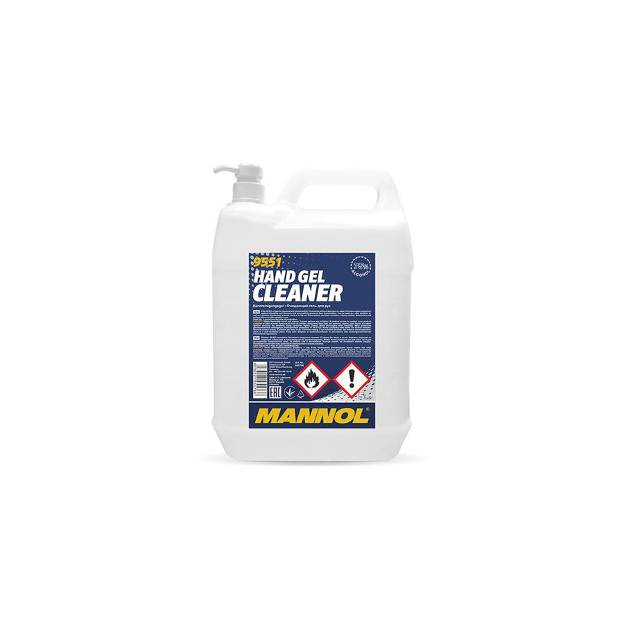 MANNOL Hand Gel Cleaner 9551 Hand cleaner Canister, Capacity: 5l