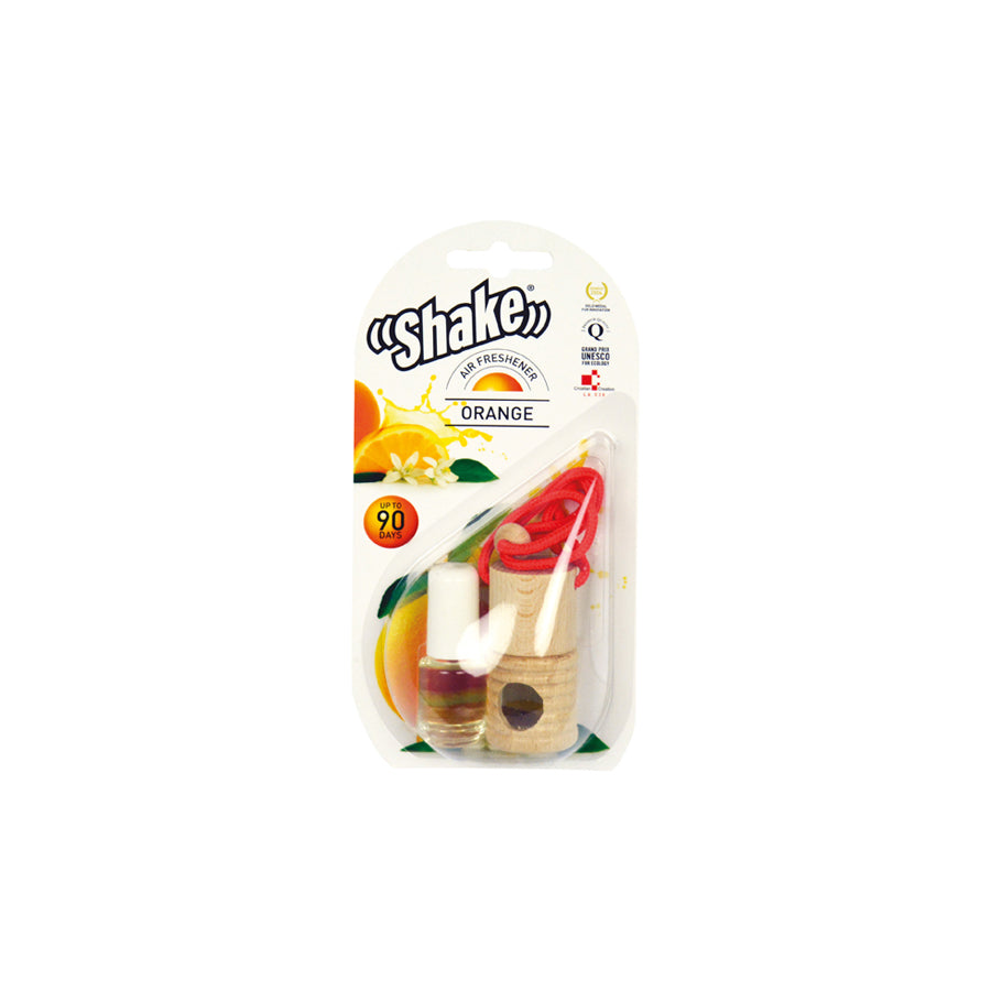 Shake Fruity, Refill, up to 90 days, Shake 1710773 Car air freshener Blister Pack, Bottle, Contents: 4.5ml, with sealing plug