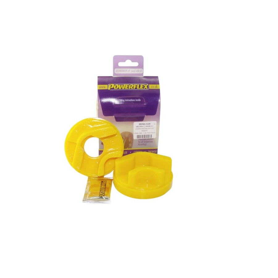Powerflex PFF80-1220 Vauxhall - Opel Saab Fiat Cadillac Front Lower Engine Mount Insert (Inc. Vectra C, Signum, 9-3, Croma, BLS) | Duco Car Parts UK Car Parts
