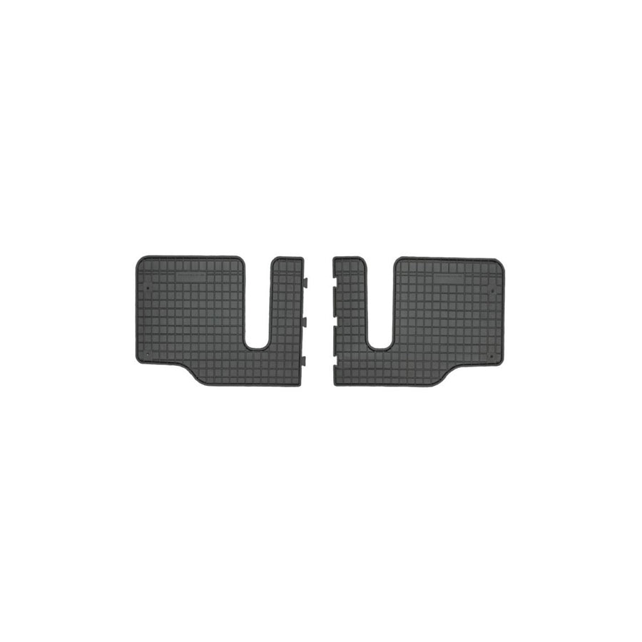 FROGUM Tailored 08631 Floor mat set for MAZDA 5 (CR19) Elastomer, Rear, Quantity: 2, Black, (LHD)