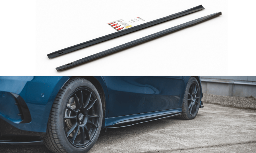 Maxton Design ME-A-177-35-SD1T Side Skirts Diffusers V.1 Mercedes Benz A35 AMG / AMG-Line W177 | Duco Car Parts UK Car Parts