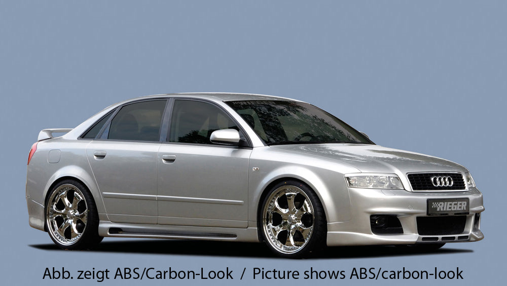 Rieger 00055219 Audi 8E B6 B7 A4 Right Side Skirt -  Matte Black