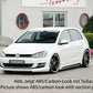 Rieger 00059556 VW R, GTI & GTD Right Side Skirt -  Matte Black