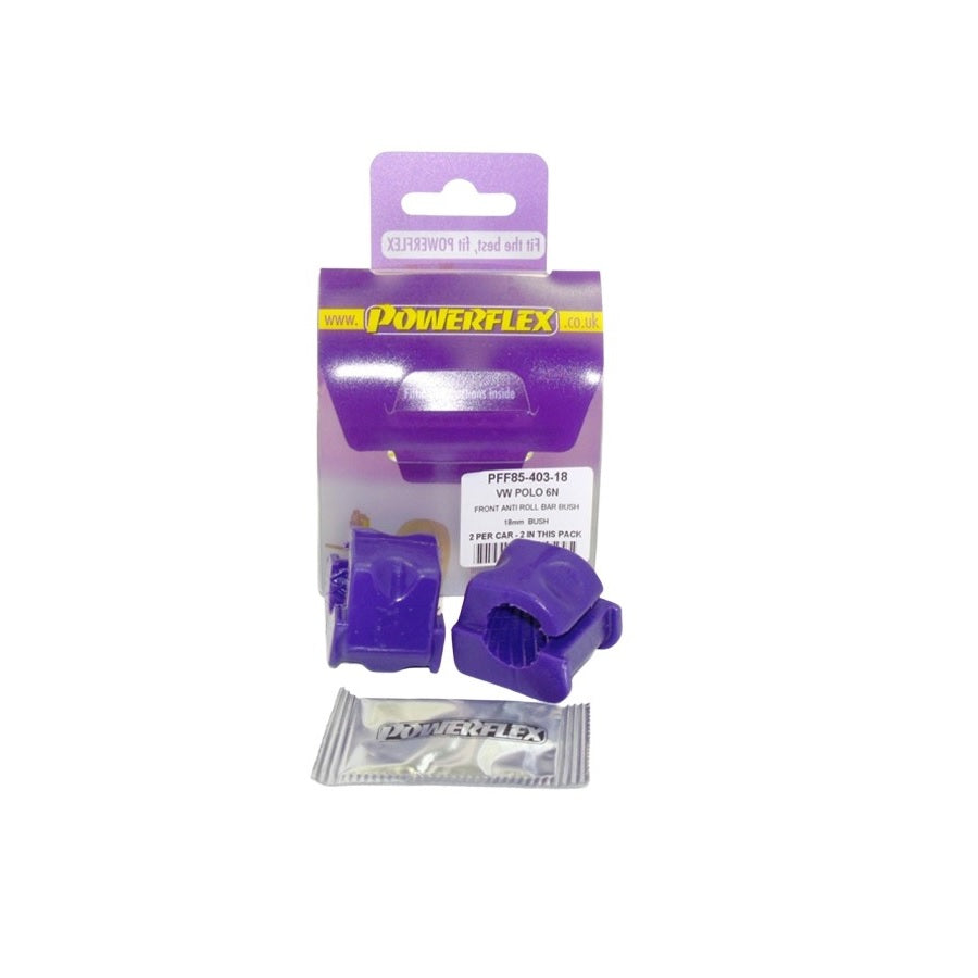 Powerflex PFF85-403-20 VW Seat Front Anti Roll Bar Bush 20mm (Inc. Polo, Lupo, Arosa) | Duco Car Parts UK Car Parts