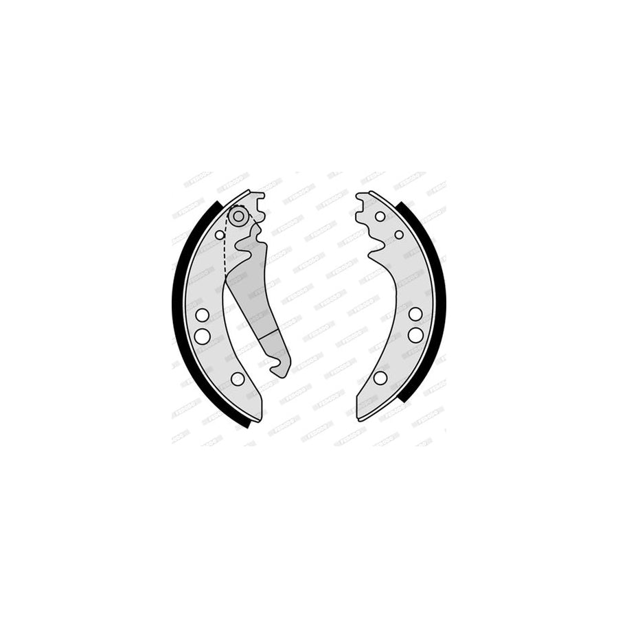 FERODO PREMIER FSB615 Brake Shoe Set