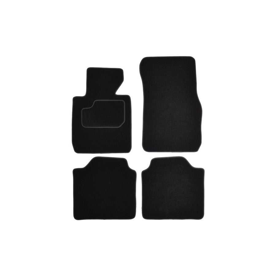 MAMMOOTH A041 BM130 PRM 01 Floor mat set for BMW 3 GT (F34) Textile, Front and Rear, Quantity: 4, Black