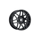 Forgestar F17277084P00 17x7 F14 Drag Semi Concave 6x139.7 ET0 BS4 Satin Black Drag Racing Wheel