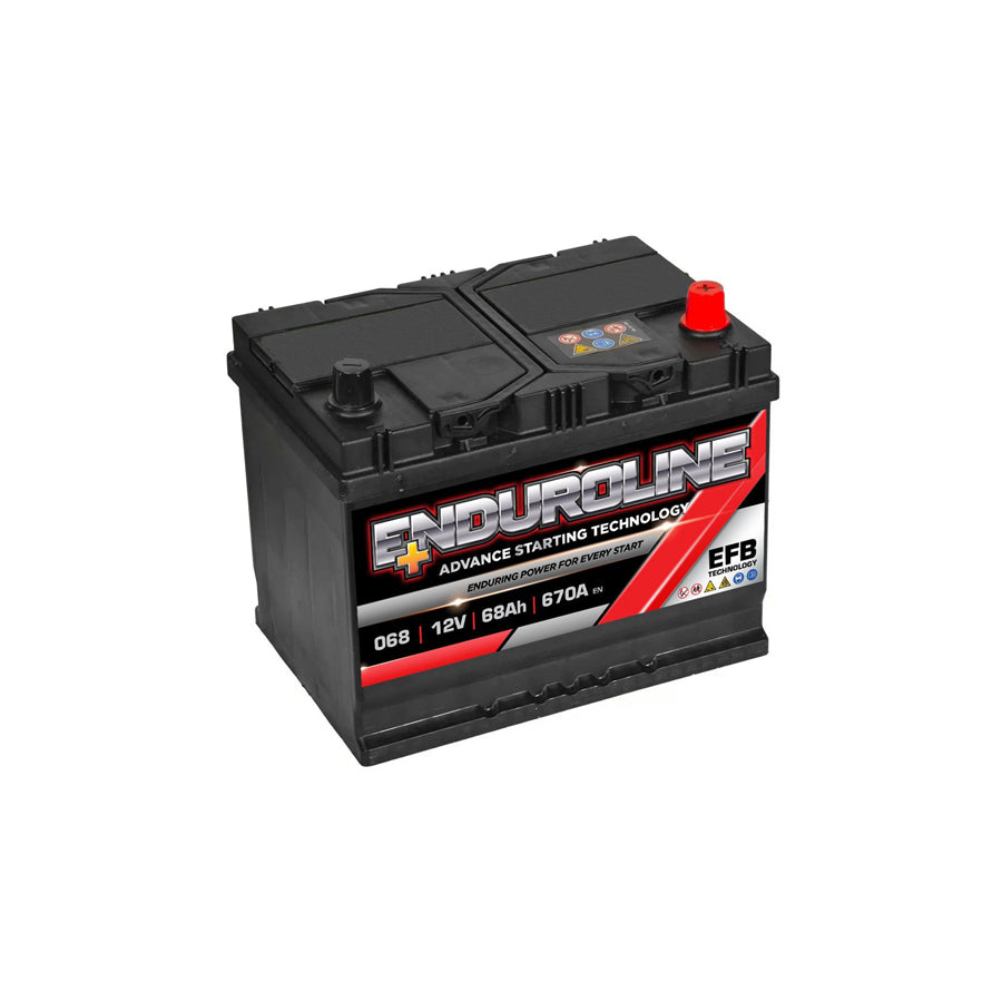 Enduroline 068 EFB Start Stop Car Battery 68Ah