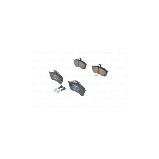 Bosch 0986424370 Brake Pad Set For Mitsubishi Carisma With Acoustic Wear Warning With Anti Squeak Plate With Bolts Screws With Accessories BP181