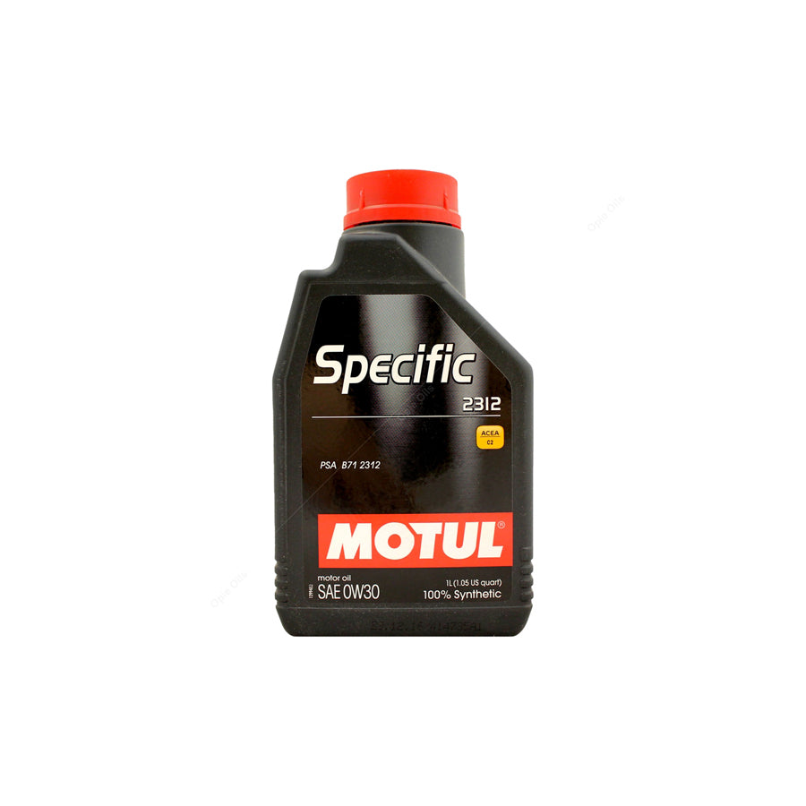 Motul Specific PSA 2312 0w-30 Fully Synthetic Car Engine Oil 1l