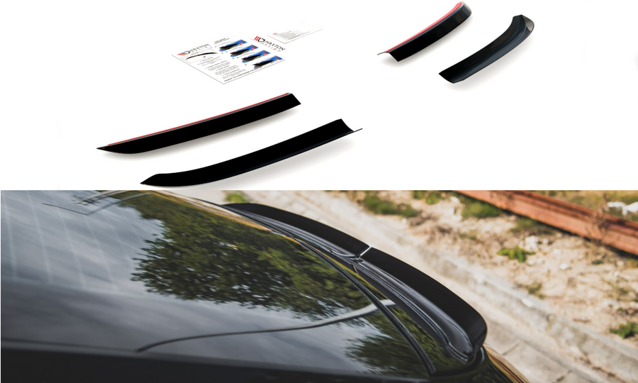 Maxton Design PO-PA-970-T-CAP1T Spoiler Cap Porsche Panamera Turbo 970 (Facelift) | Duco Car Parts UK Car Parts