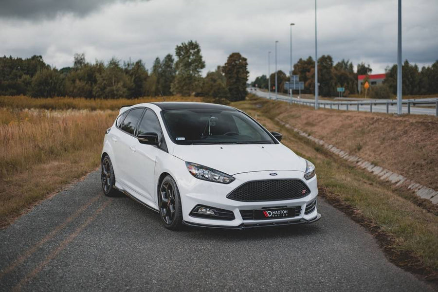 Maxton Design Ford Focus ST MK3 (Facelift) Front Splitter V.4
