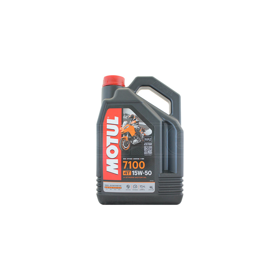 Motul 7100 4T 15w-50 Ester Synthetic Racing Motorcycle Engine Oil 4l