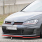 Rieger 00088099 VW Mk7 Golf Front Splitter (GTI & GTD) - Glossy Black