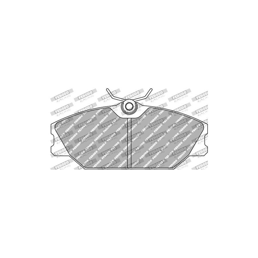 Ferodo Racing FCP406R Brake Pad Set