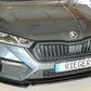Rieger 00088250 Skoda NX Octavia RS Front Splitter - Glossy Black