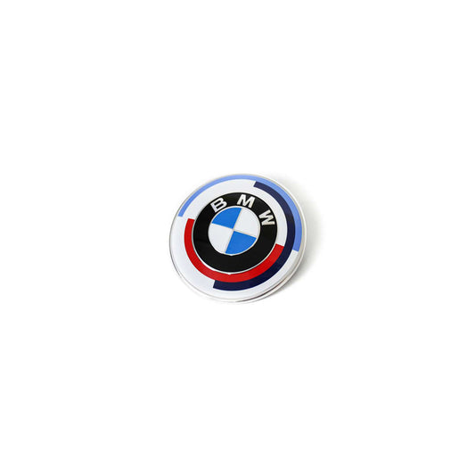 Genuine BMW G11 G12 G07 95mm 50th Anniversary Front Hood Emblem (Inc. 740i, 750dX, X7 40iX & X7 M50iX)