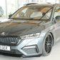 Rieger 00088250 Skoda NX Octavia RS Front Splitter - Glossy Black