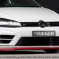 Rieger 00059566 VW Mk7 Mk7-Line Golf R Front Splitter -  Matte Black