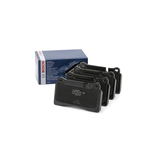 Bosch 0986494207 Brake Pad Set With Anti Squeak Plate BP1143