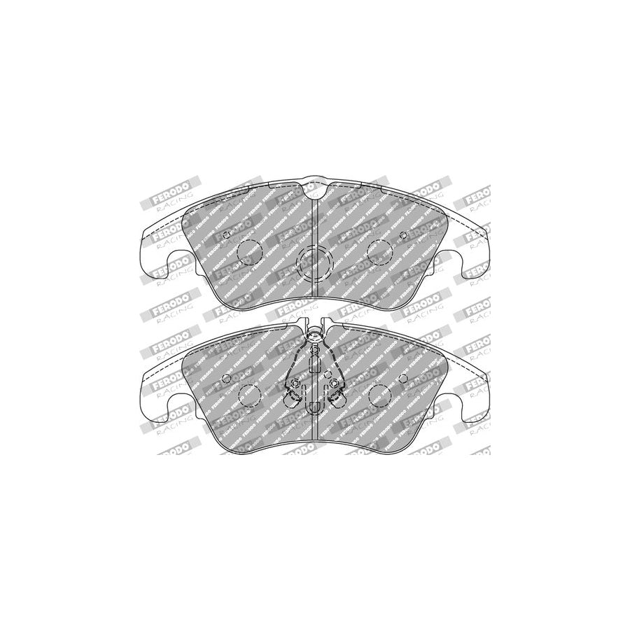 Ferodo Racing FCP4044H Brake Pad Set