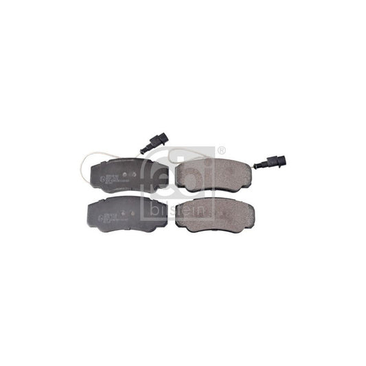 Febi Bilstein 116254 Brake Pad Set Rear Axle Incl Wear Warning Contact