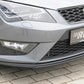 Rieger 00027022 SEAT 5F Front Splitter (Leon FR & Leon Cupra) -  Matte Black