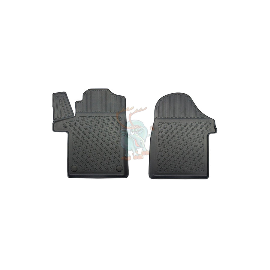 RENSI 253352 Floor mat set suitable for MERCEDES-BENZ V-Class (W447) Front, Anthracite