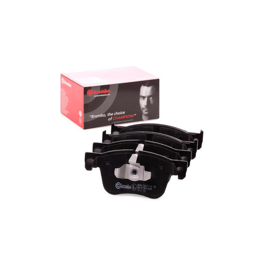 Brembo P 61 135 Brake Pad Set Prepared For Wear Indicator With Piston Clip