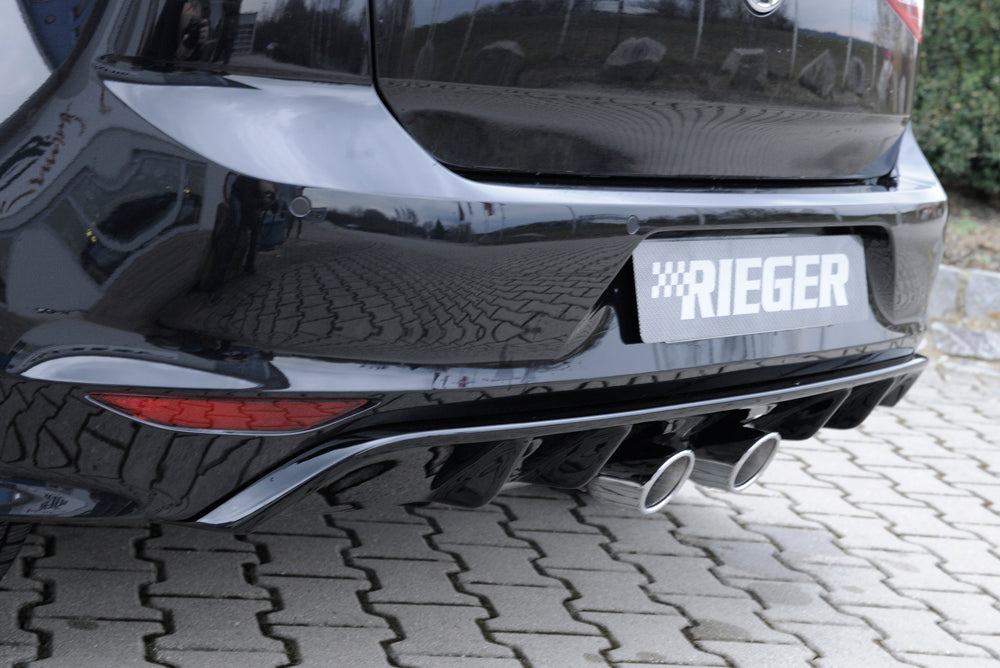 Rieger 00088102 VW Mk7-Line Golf R Rear Diffuser