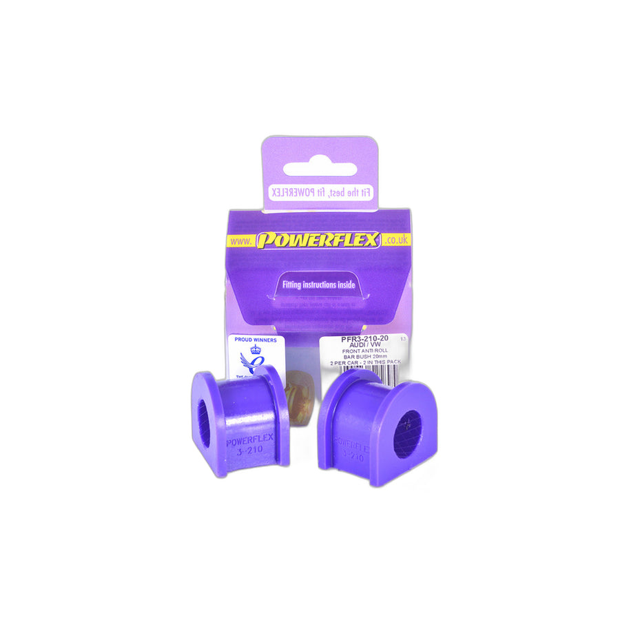 Powerflex PFR3-210-22 Audi Rear Anti Roll Bar Bush 22mm (Inc. A4, S4, RS4) | Duco Car Parts UK Car Parts