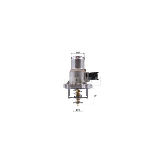 MAHLE ORIGINAL TM 55 105 Engine thermostat Opening Temperature: 105°C, with seal