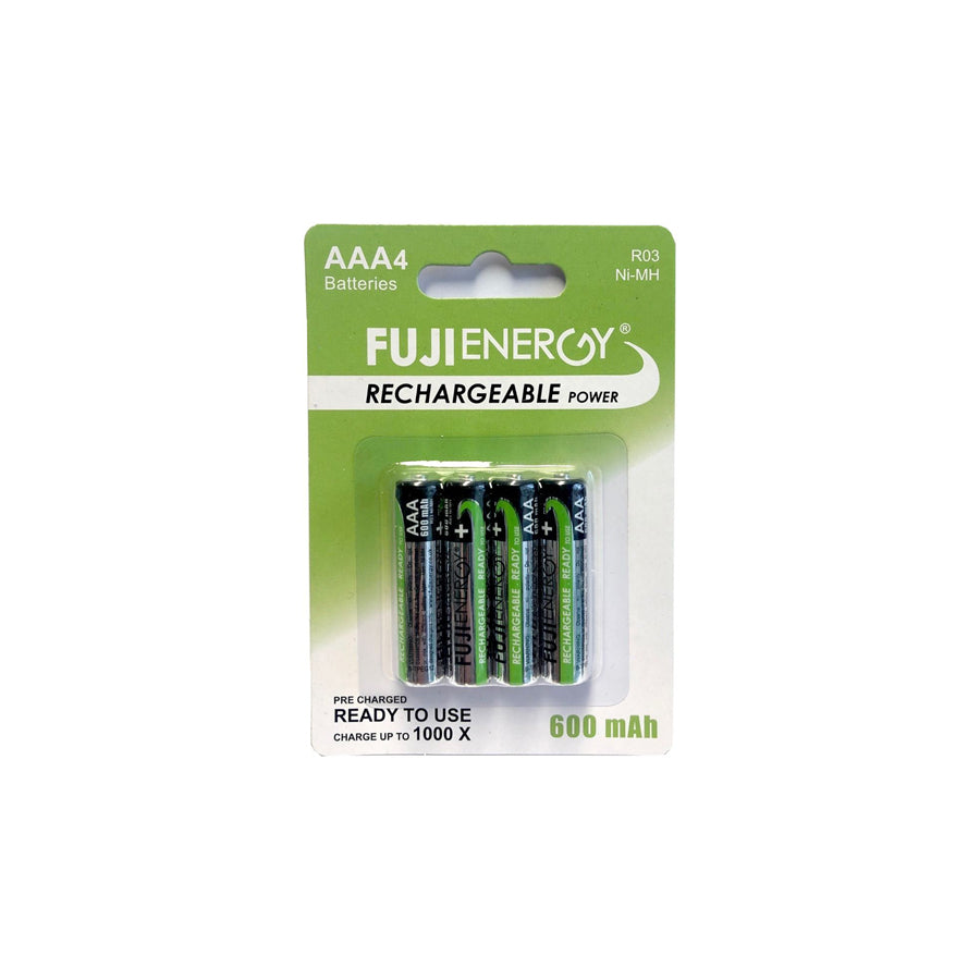 R03 Fuji Energy Rechargeable AAA 600 mAh