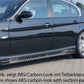 Rieger 00099549 BMW 3 Series E90 E91 Right Side Skirt - Carbon-Look