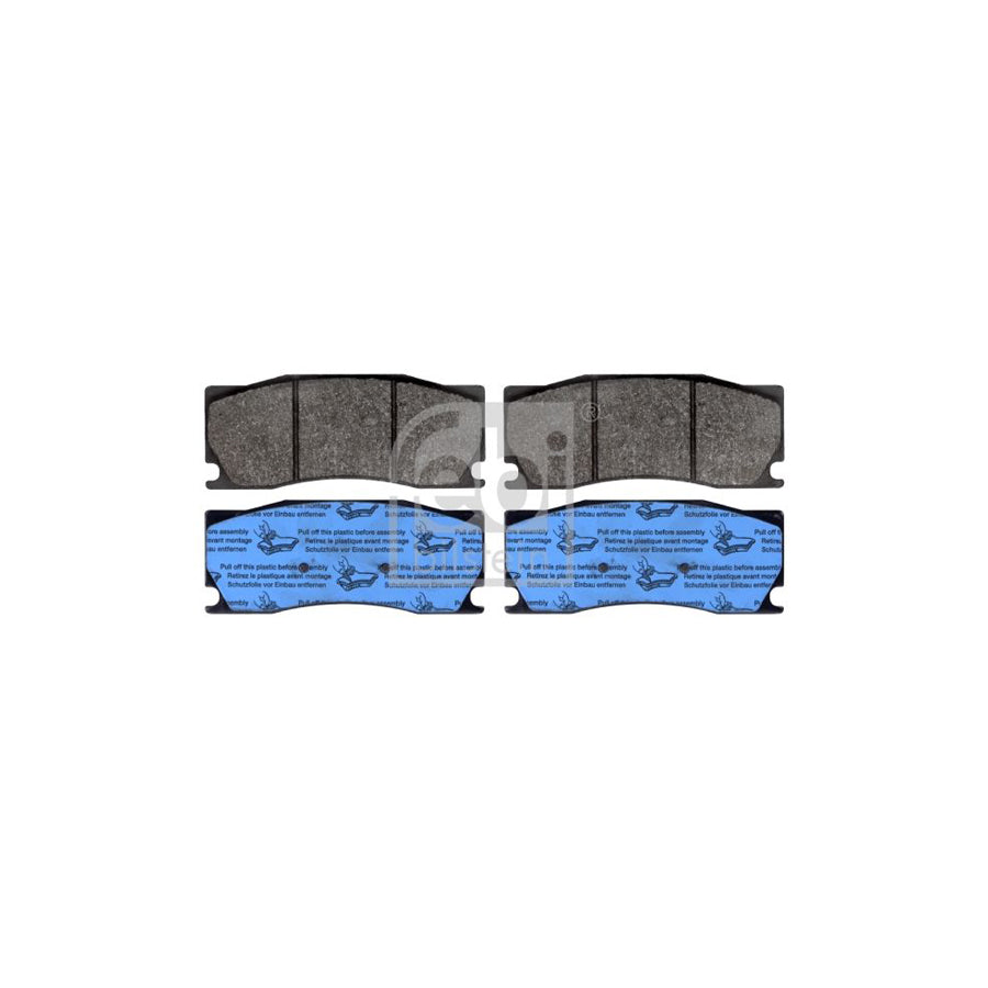 Febi Bilstein 116093 Brake Pad Set For Jaguar Xk Front Axle