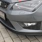 Rieger 00027022 SEAT 5F Front Splitter (Leon FR & Leon Cupra) -  Matte Black