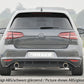 Rieger 00059563 VW Mk7 Golf Rear Diffuser for Sport Tailpipe Left & Right (GTI Clubsport & GTI) -  Matte Black