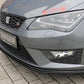 Rieger 00027022 SEAT 5F Front Splitter (Leon FR & Leon Cupra) -  Matte Black