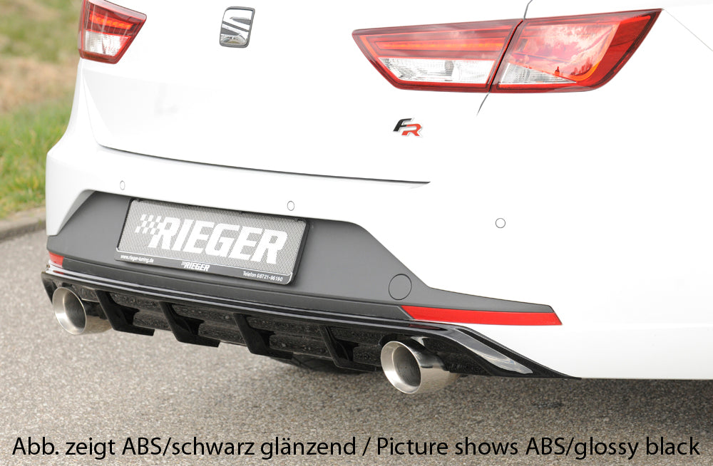 Rieger 00027021 SEAT 5F Leon FR Rear Diffuser