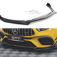 Maxton Design ME-A-177-45-FD3T+FSF Front Splitter + Flaps V.3 Mercedes Benz A45 S AMG W177 | Duco Car Parts UK Car Parts