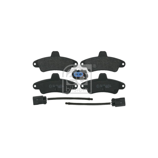 Febi Bilstein 16159 Brake Pad Set For Ford Mondeo Rear Axle Incl Wear Warning Contact