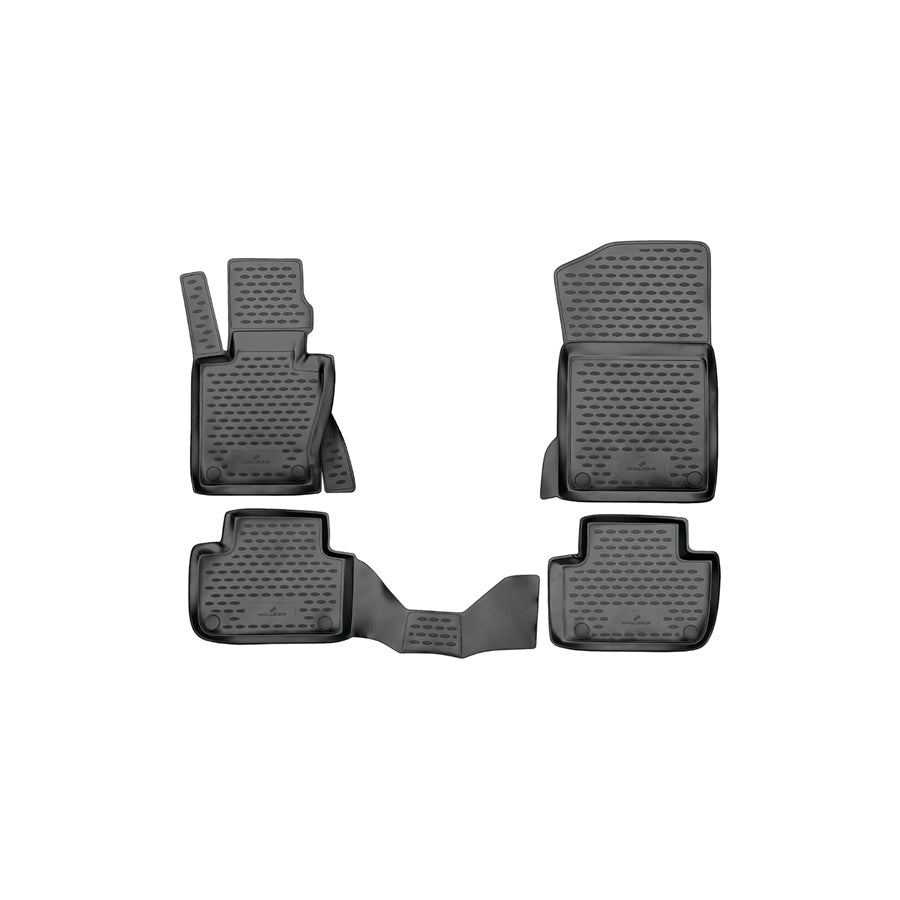 WALSER XTR 75016 Floor mat set Front and Rear