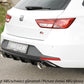 Rieger 00027021 SEAT 5F Leon FR Rear Diffuser for Sport Tailpipe Left & Right -  Matte Black