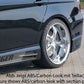 Rieger 00099549 BMW 3 Series E90 E91 Right Side Skirt - Carbon-Look