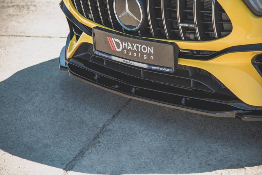 Maxton Design Mercedes Benz A45 S AMG W177 Front Splitter V.2