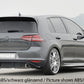 Rieger 00059563 VW Mk7 Golf Rear Diffuser for Sport Tailpipe Left & Right (GTI Clubsport & GTI) -  Matte Black