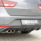 Rieger 00027020 SEAT 5F Leon FR Rear Diffuser