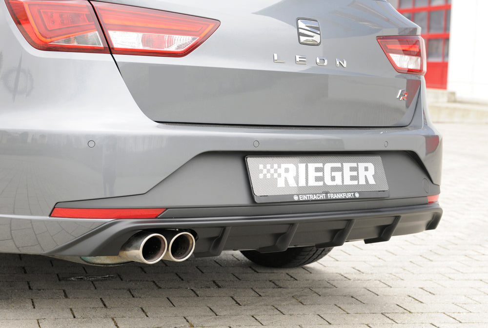 Rieger 00027020 SEAT 5F Leon FR Rear Diffuser