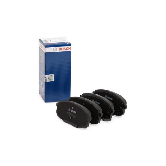 Bosch 0986424811 Brake Pad Set With Acoustic Wear Warning With Anti Squeak Plate With Mounting Manual BP949