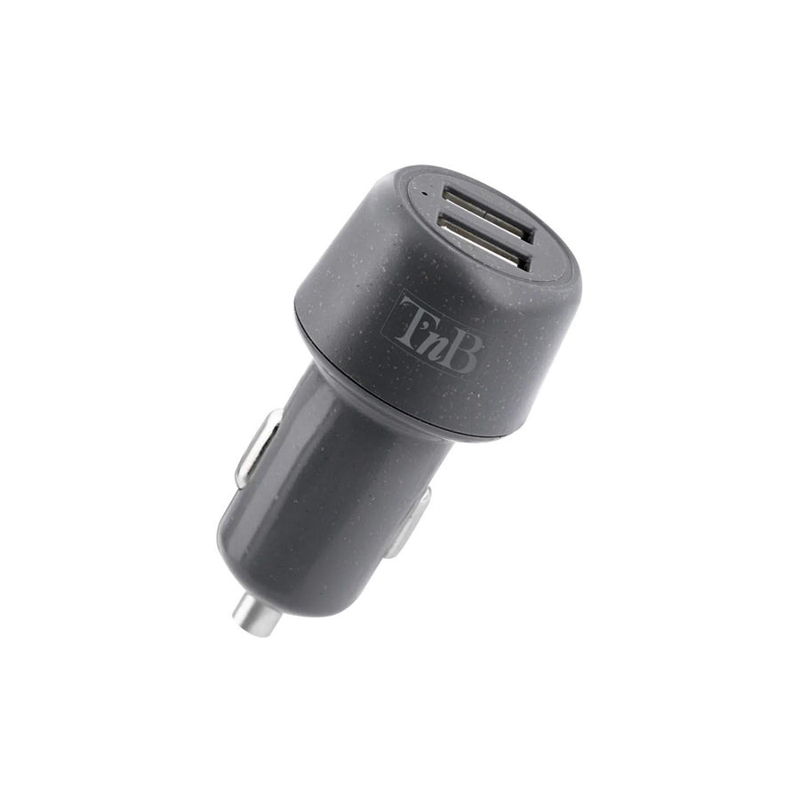 TnB 8693 In-car charger 12, 24V, Number of inlets/outlets: 2 USB, Grey